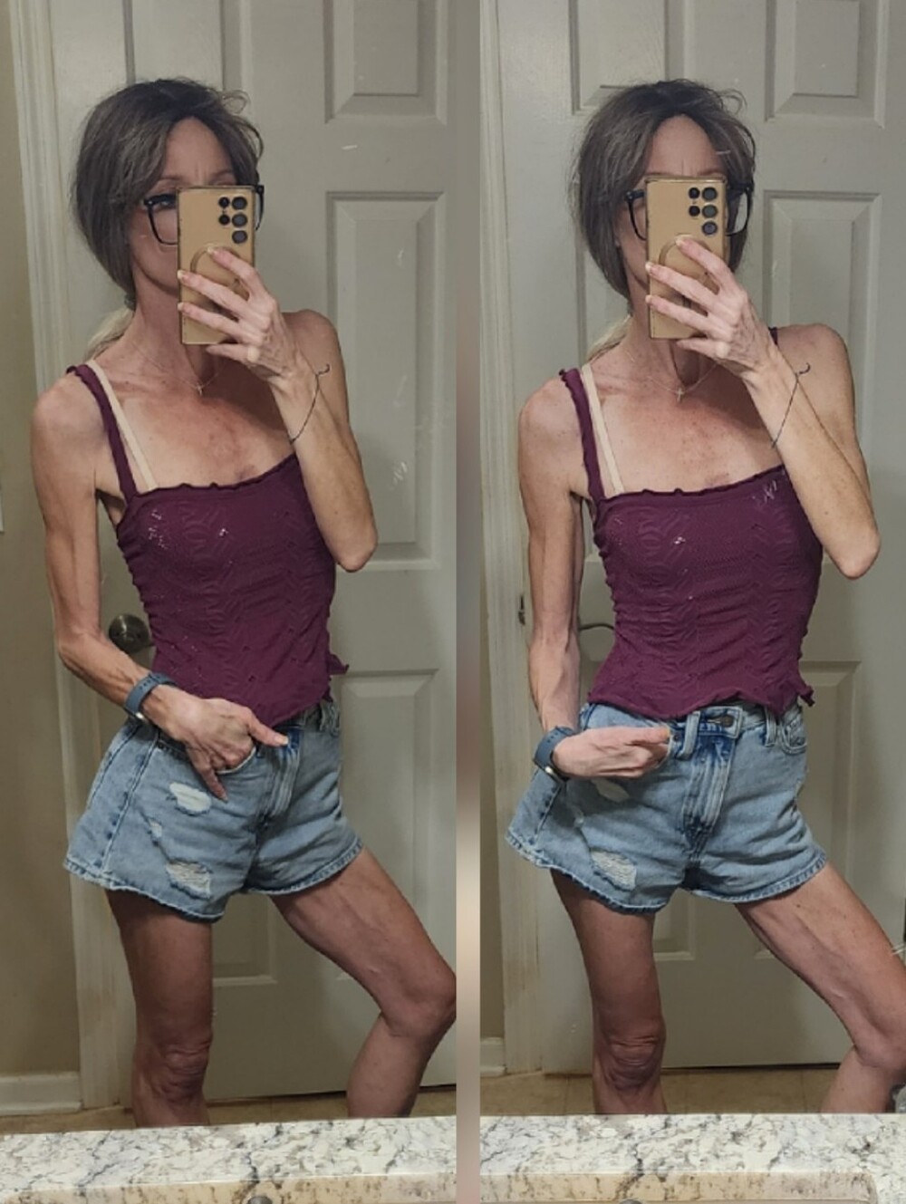 Free People Ibtimately FP So Soft Frill Square Neck Cami